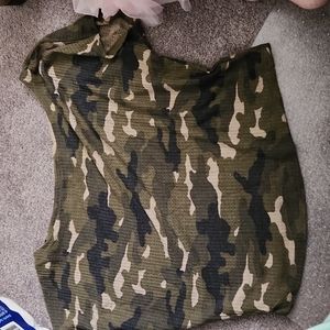 Camo express waffle shirt